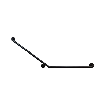 Classic Care SS304 800X700 140 Degrees Left Hand (Concealed Fixing) Matte Black
