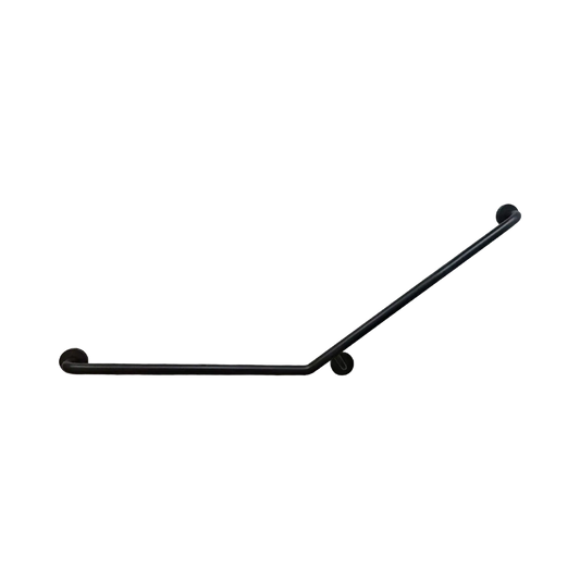 Classic Care SS304 800 X 700 140 Degrees Right Hand Matte Black