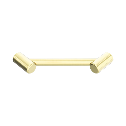 Mecca Care 25mm Footrest Corner Grab Rail 215mm Brushed Gold