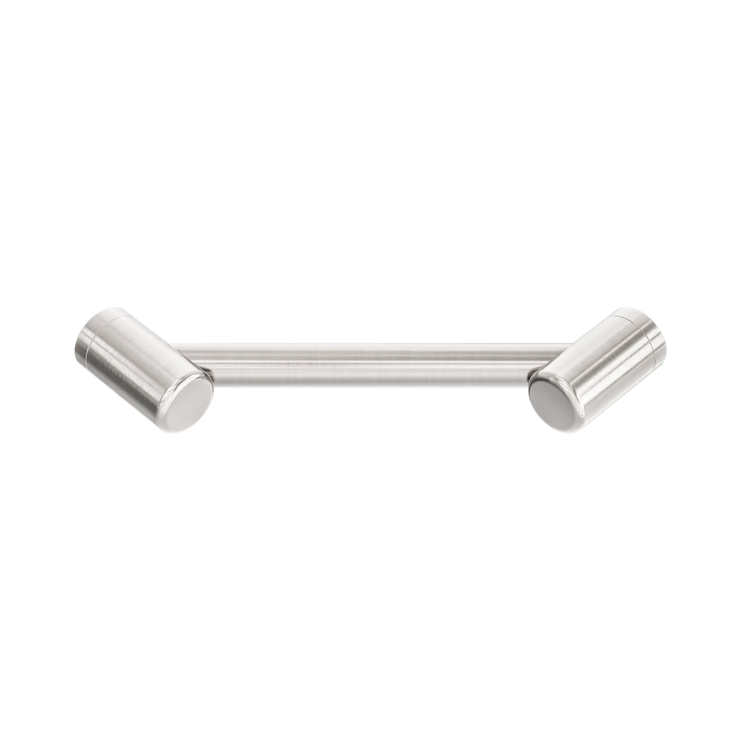 Mecca Care 25mm Footrest Corner Grab Rail 215mm Brushed Nickel