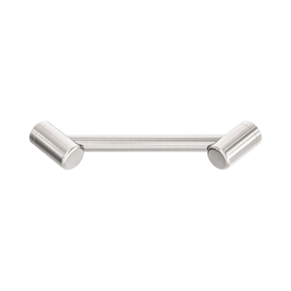 Mecca Care 25mm Footrest Corner Grab Rail 215mm Brushed Nickel