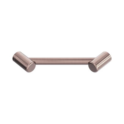 Mecca Care 25mm Footrest Corner Grab Rail 215mm Brushed Bronze