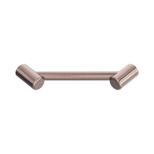 Mecca Care 25mm Footrest Corner Grab Rail 215mm Brushed Bronze