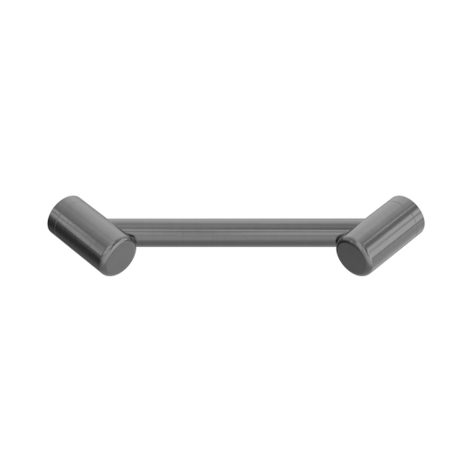 Mecca Care 25mm Footrest Corner Grab Rail 215mm Gun Metal