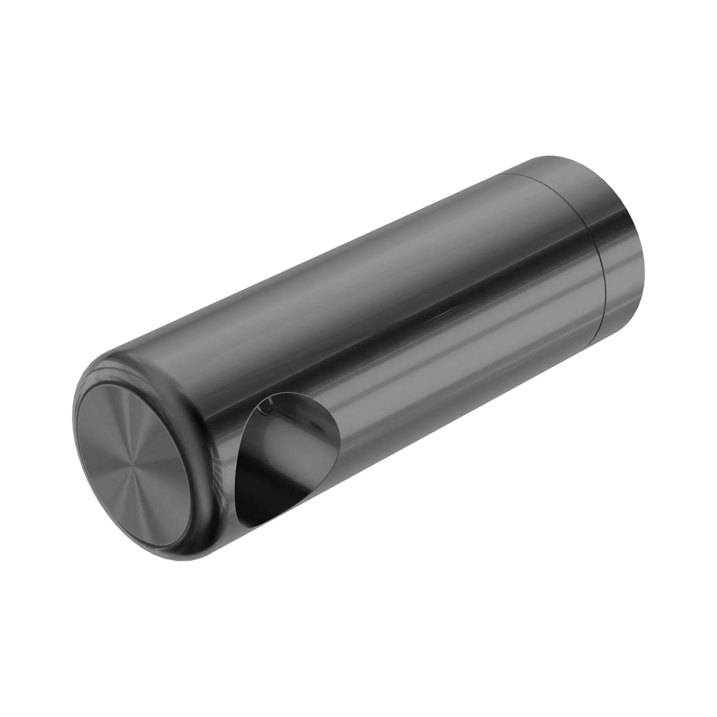 Left Bracket Set For Mecca Care 25mm Grab Rail With Shelf Gun Metal