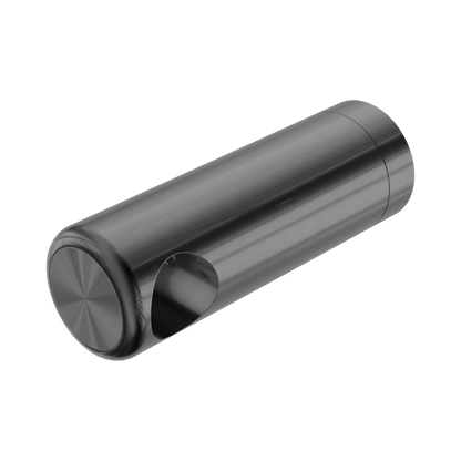 Left Bracket Set For Mecca Care 25mm Grab Rail With Shelf Gun Metal