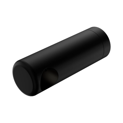 Left Bracket Set For Mecca Care 25mm Grab Rail With Shelf Matte Black