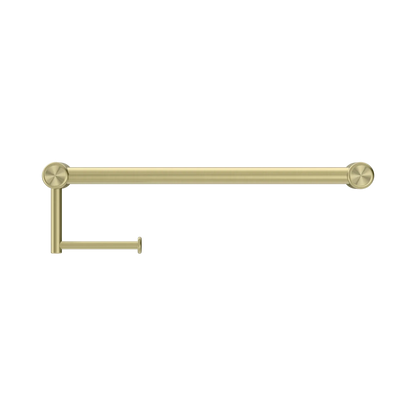 Mecca Care 25mm Toilet Roll Rail 450mm Brushed Gold