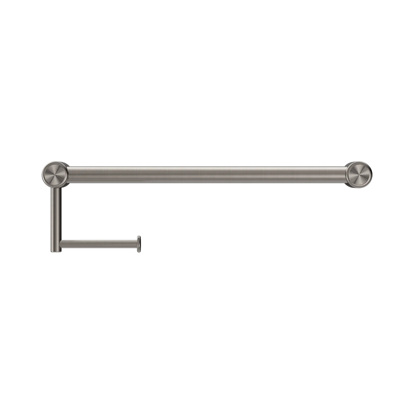 Mecca Care 25mm Toilet Roll Rail 450mm Brushed Nickel