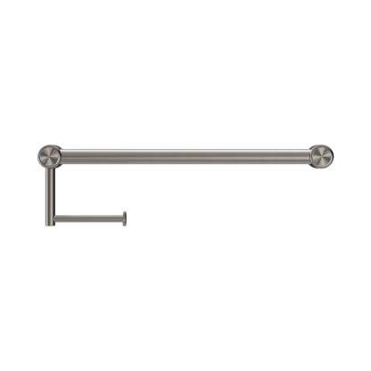 Mecca Care 25mm Toilet Roll Rail 450mm Brushed Nickel