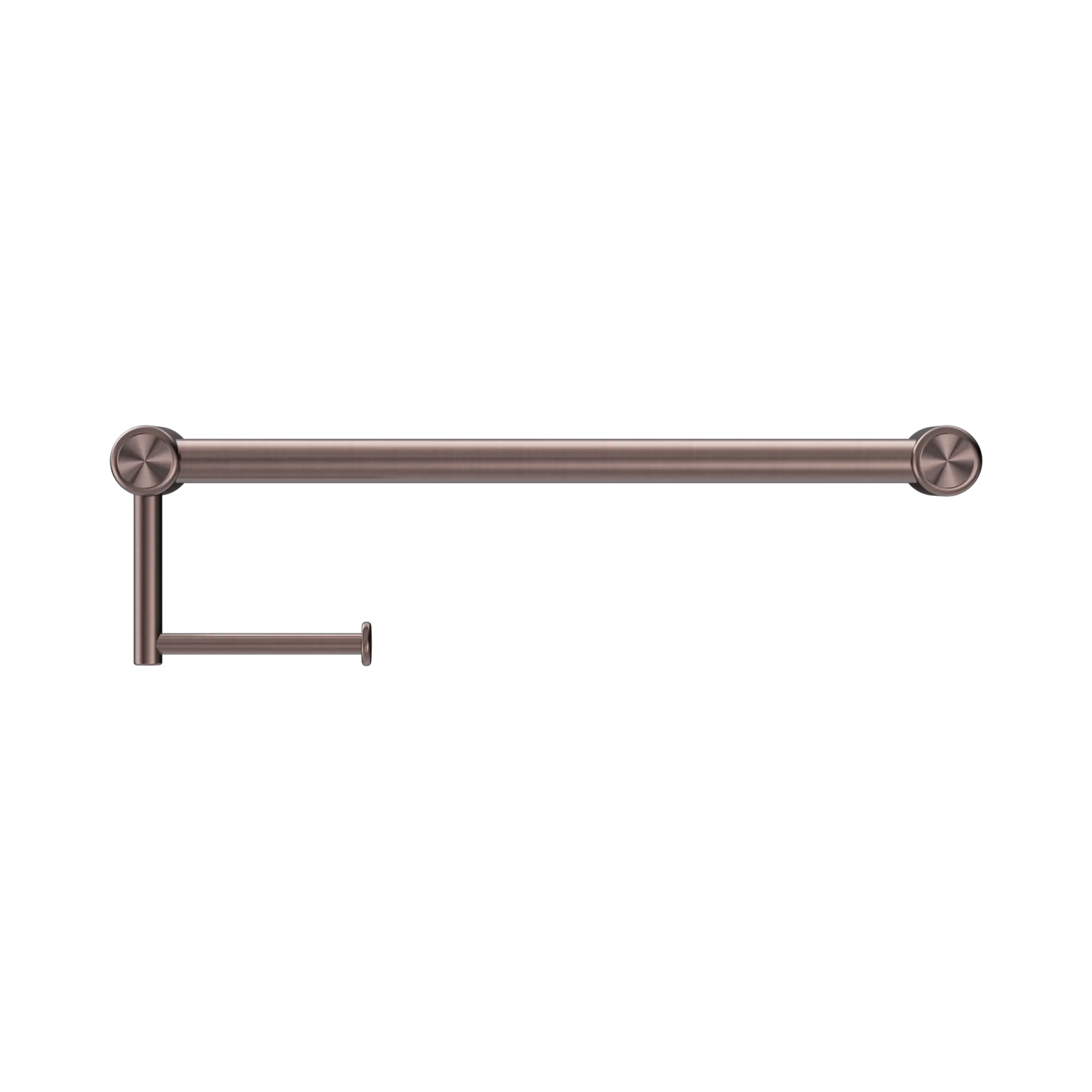 Mecca Care 25mm Toilet Roll Rail 450mm Brushed Bronze