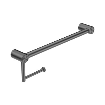 Mecca Care 25mm Toilet Roll Rail 450mm Gun Metal