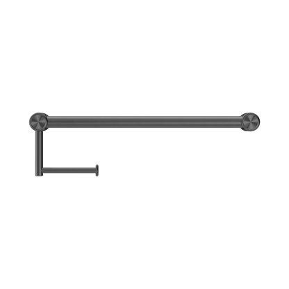 Mecca Care 25mm Toilet Roll Rail 450mm Gun Metal