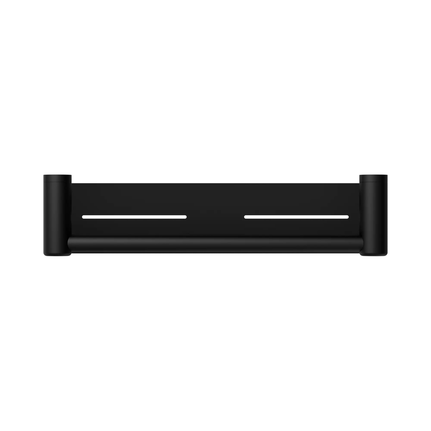 Mecca Care 25mm Grab Rail With Shelf 450mm Matte Black