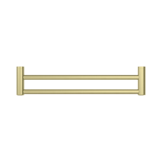 Mecca Care 25mm Double Towel Grab Rail 600mm Brushed Gold