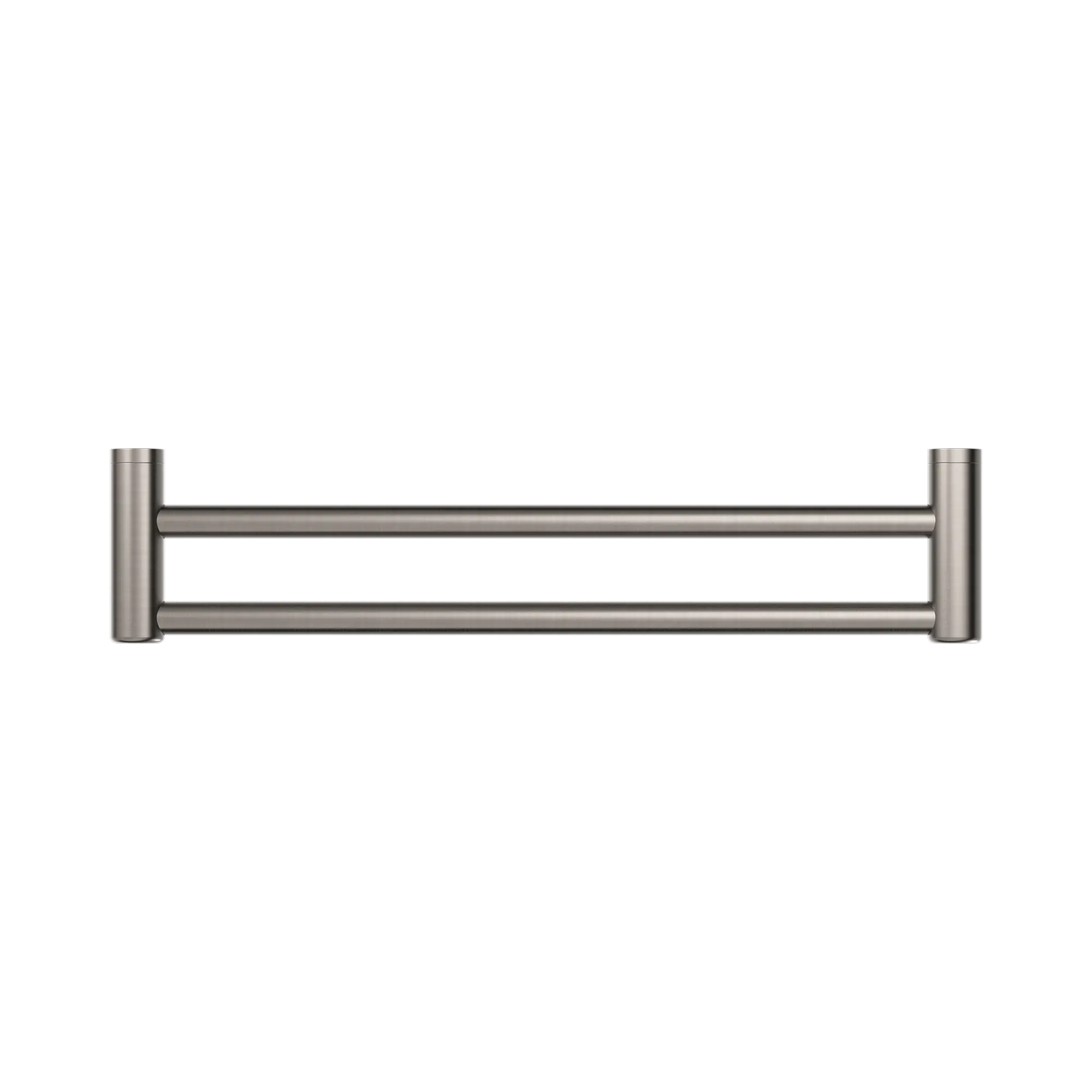 Mecca Care 25mm Double Towel Grab Rail 600mm Brushed Nickel