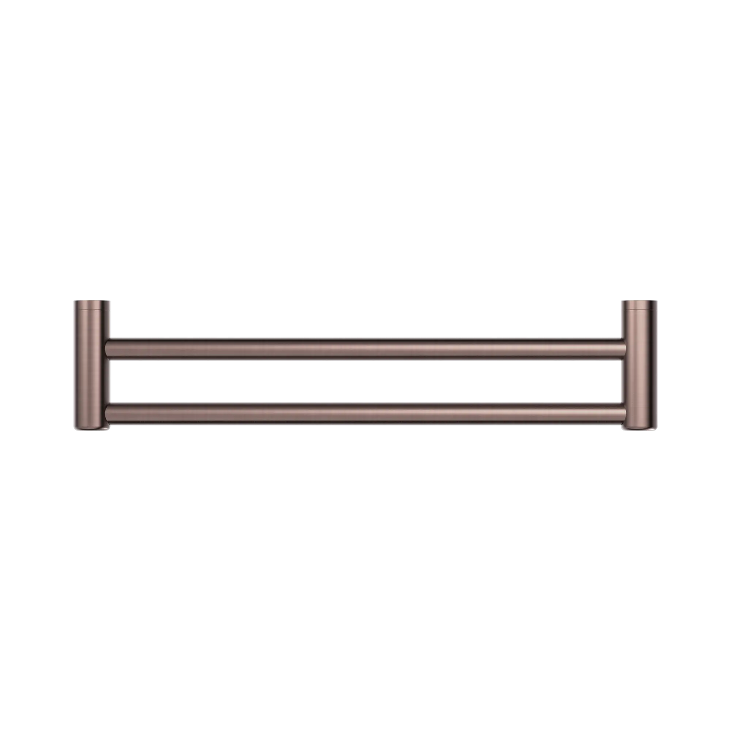Mecca Care 25mm Double Towel Grab Rail 600mm Brushed Bronze