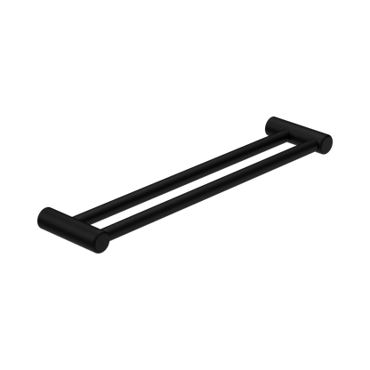 Mecca Care 25mm Double Towel Grab Rail 600mm Matte Black