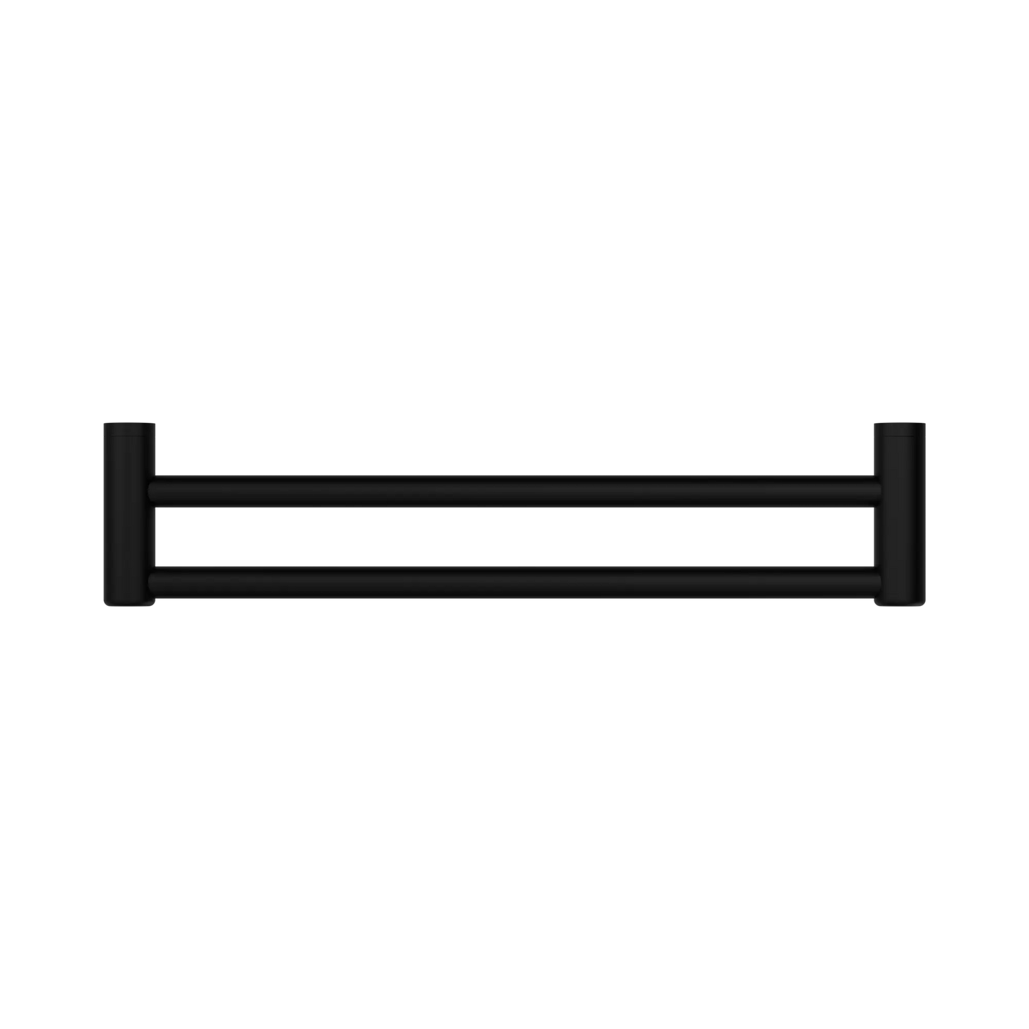 Mecca Care 25mm Double Towel Grab Rail 600mm Matte Black