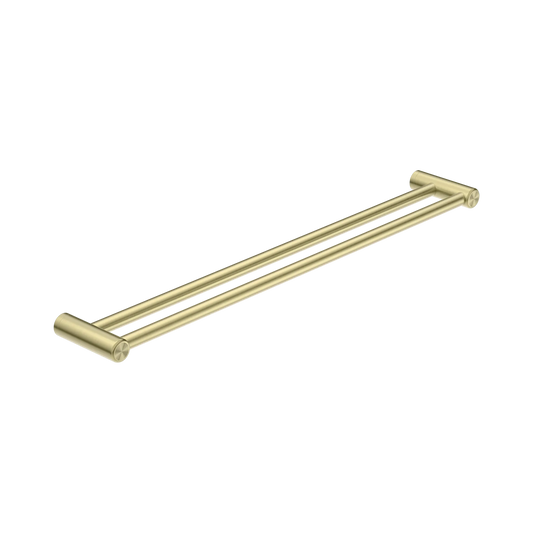Mecca Care 25mm Double Towel Grab Rail 900mm Brushed Gold
