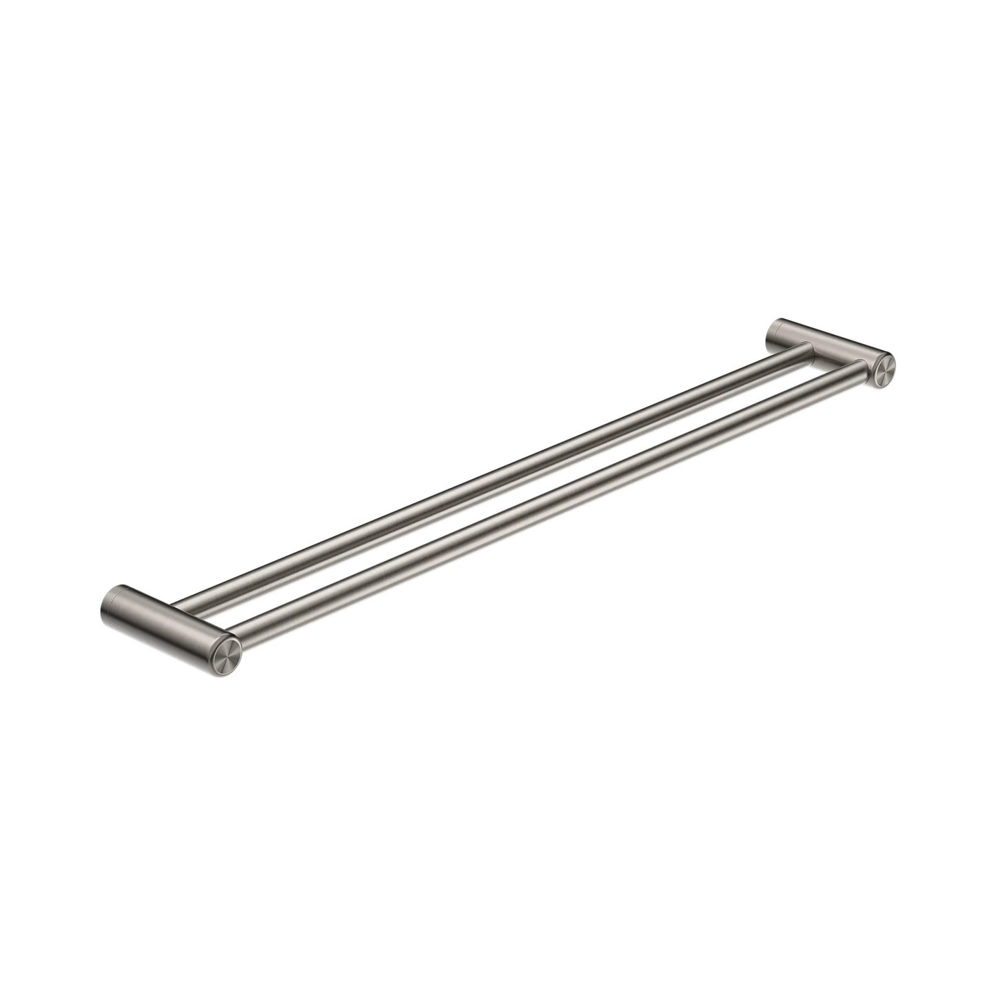 Mecca Care 25mm Double Towel Grab Rail 900mm Brushed Nickel