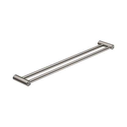 Mecca Care 25mm Double Towel Grab Rail 900mm Brushed Nickel