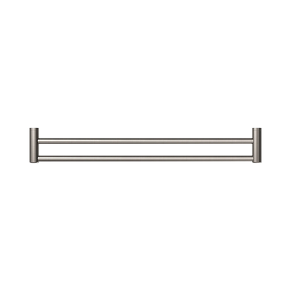 Mecca Care 25mm Double Towel Grab Rail 900mm Brushed Nickel