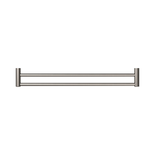 Mecca Care 25mm Double Towel Grab Rail 900mm Brushed Nickel
