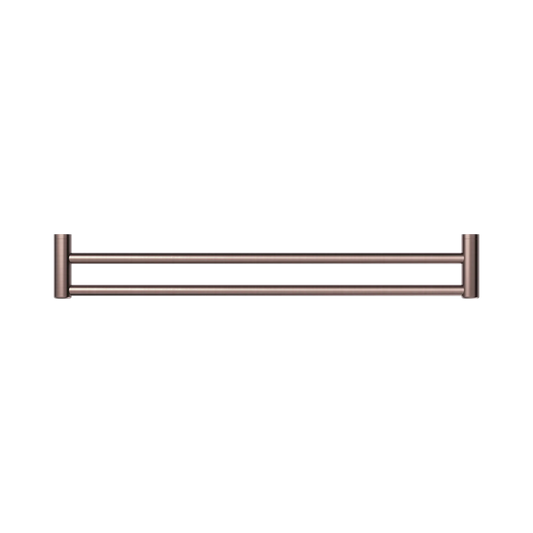 Mecca Care 25mm Double Towel Grab Rail 900mm Brushed Bronze