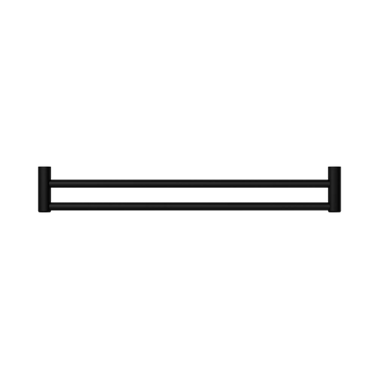 Mecca Care 25mm Double Towel Grab Rail 900mm Matte Black