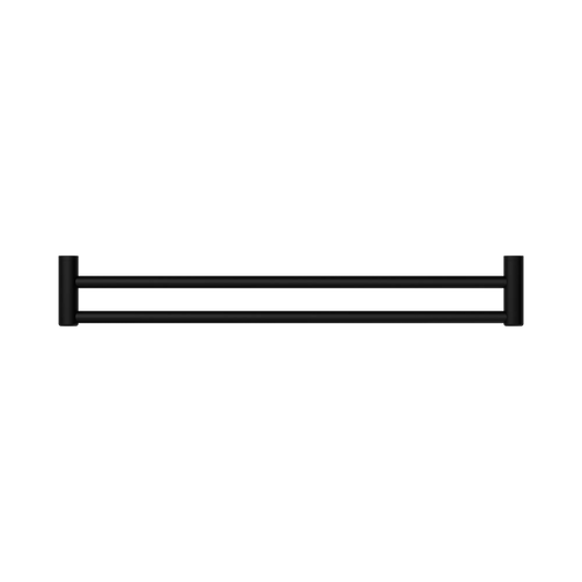 Mecca Care 25mm Double Towel Grab Rail 900mm Matte Black
