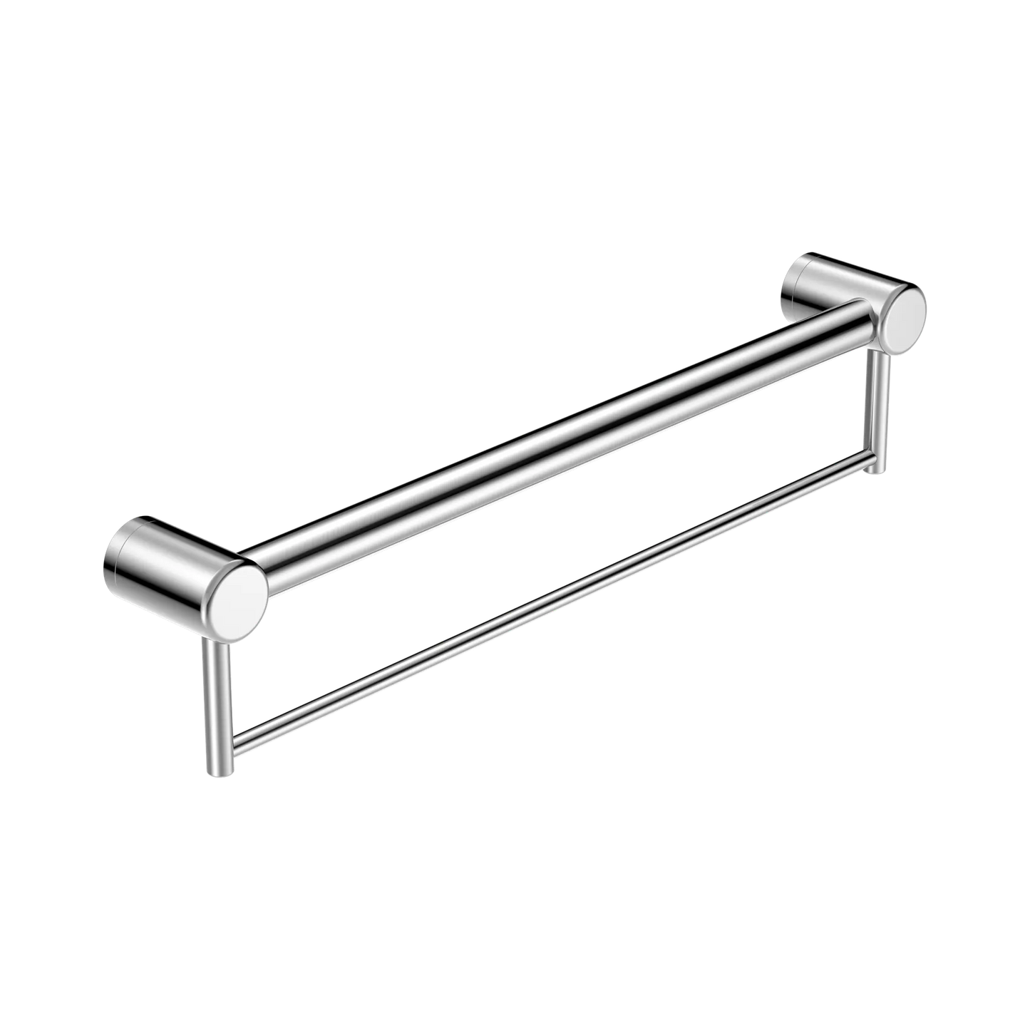 Mecca Care 32mm Grab Rail With Towel Holder 600mm Chrome
