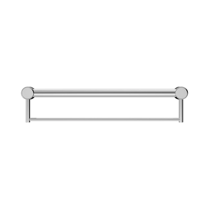 Mecca Care 32mm Grab Rail With Towel Holder 600mm Chrome