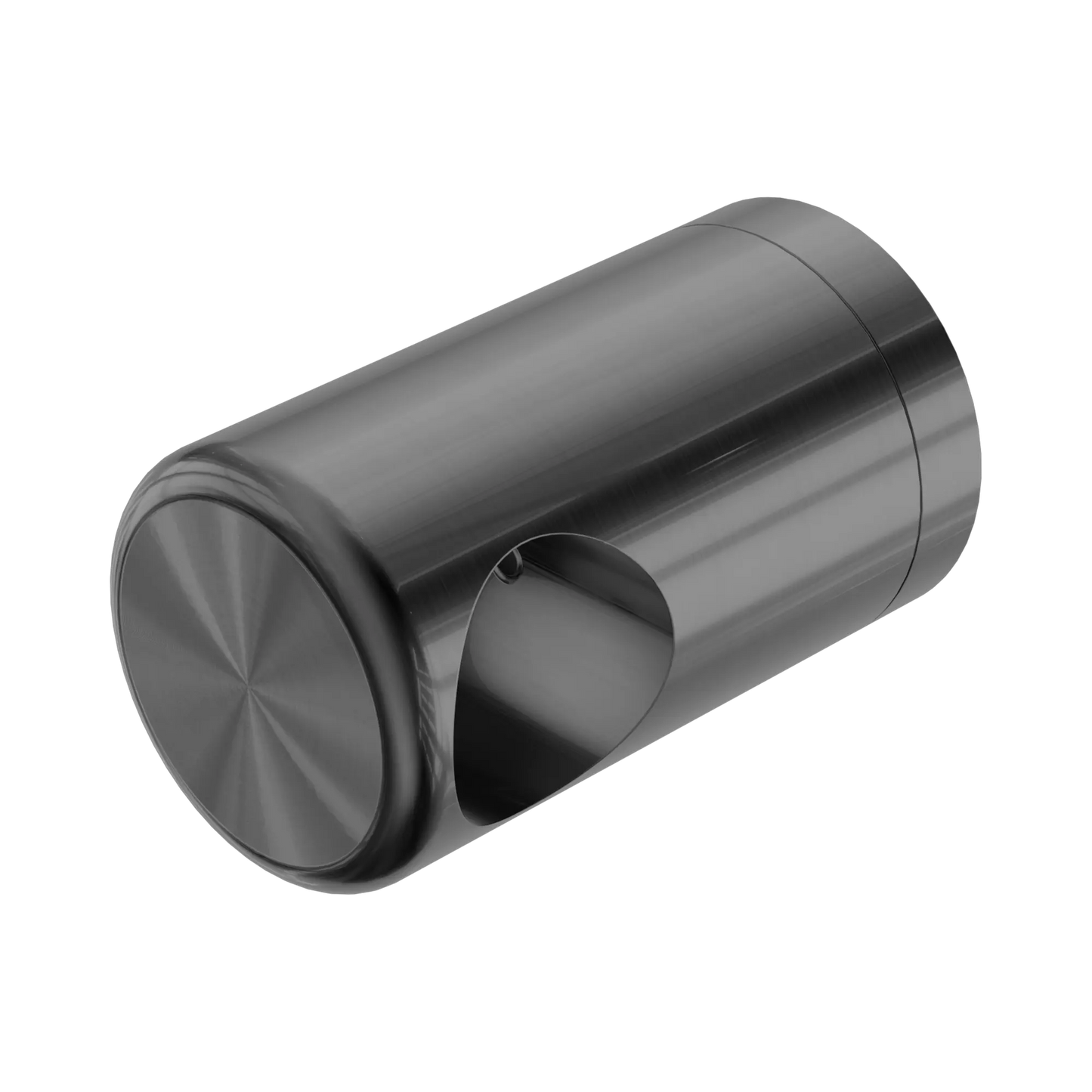 Left Bracket Set For Mecca Care 32mm Grab Rail With Towel Holder Gun Metal