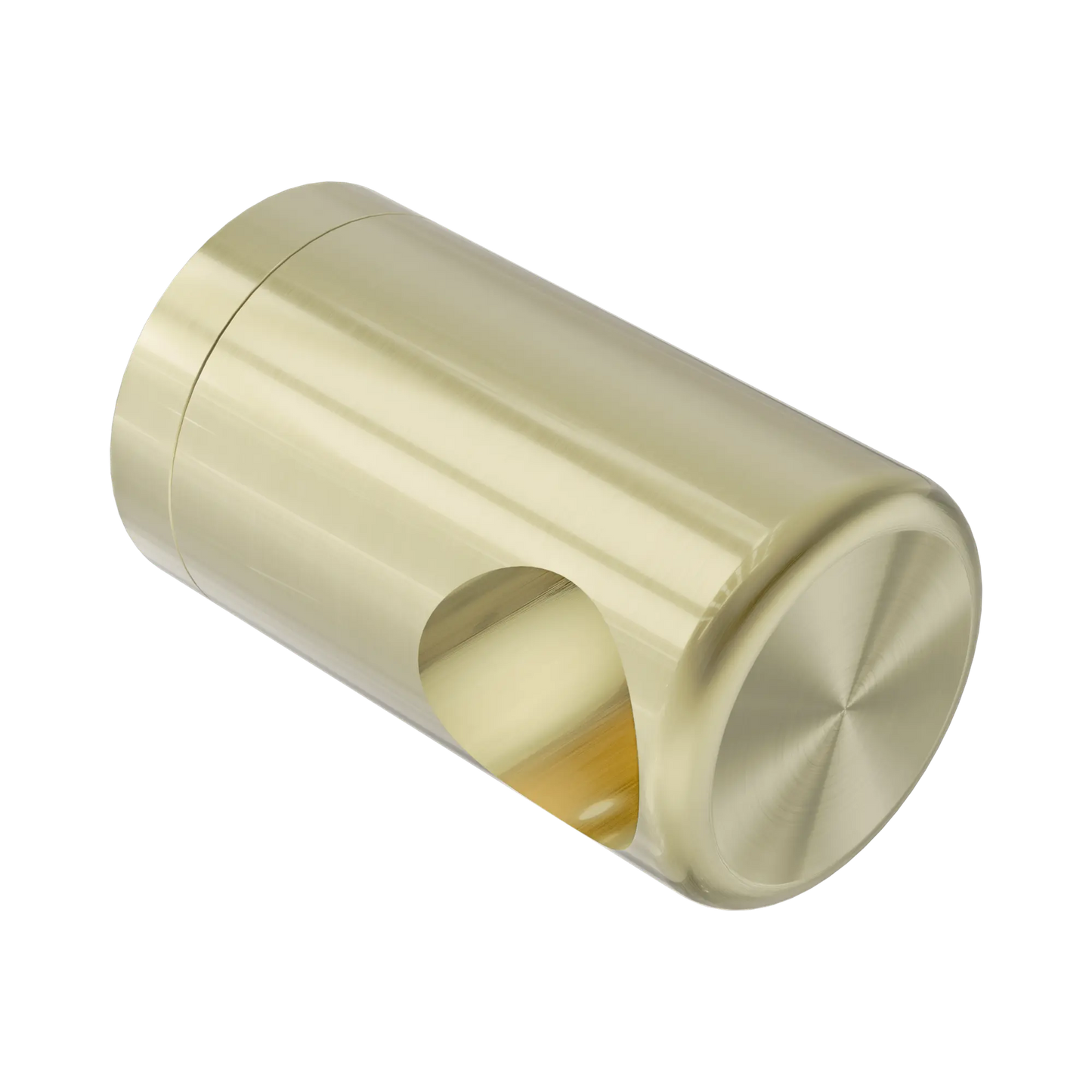 Right Bracket Set For Mecca Care 32mm Grab Rail With Towel Holder Brushed Gold