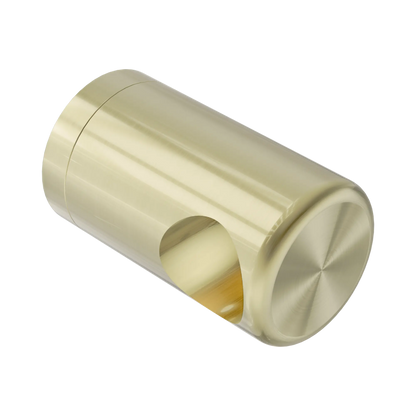 Right Bracket Set For Mecca Care 32mm Grab Rail With Towel Holder Brushed Gold
