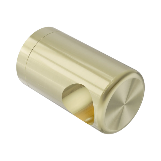Right Bracket Set For Mecca Care 32mm Grab Rail With Towel Holder Brushed Gold
