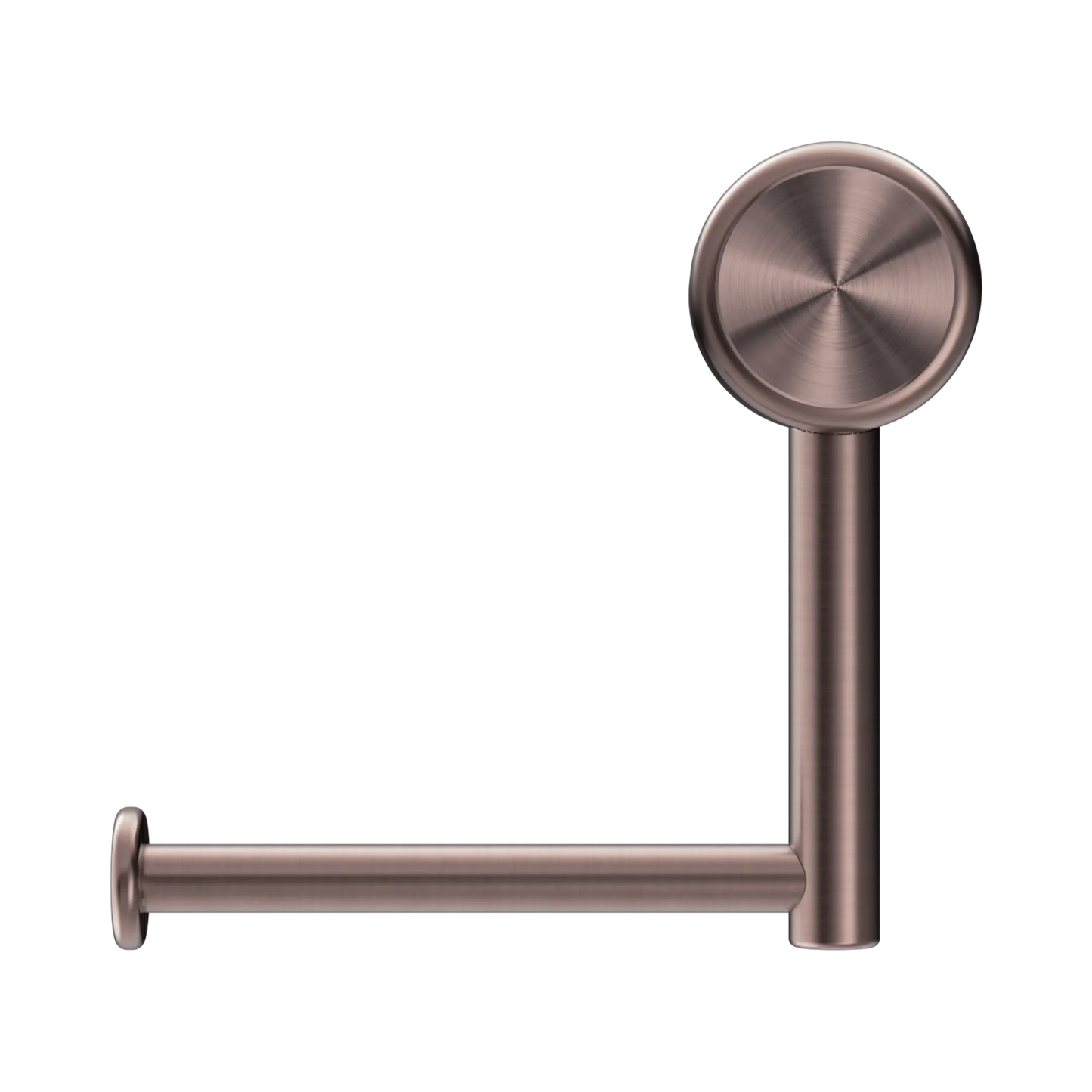 Mecca Care Heavy Duty Toilet Roll Holder Brushed Bronze