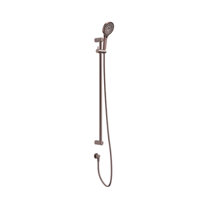 Mecca Care 25mm Grab Rail And Adjustable Shower Rail Set 900mm Brushed Bronze