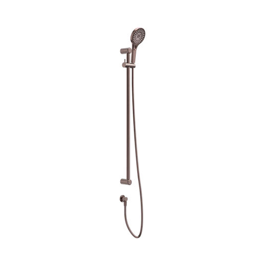 Mecca Care 25mm Grab Rail And Adjustable Shower Rail Set 900mm Brushed Bronze