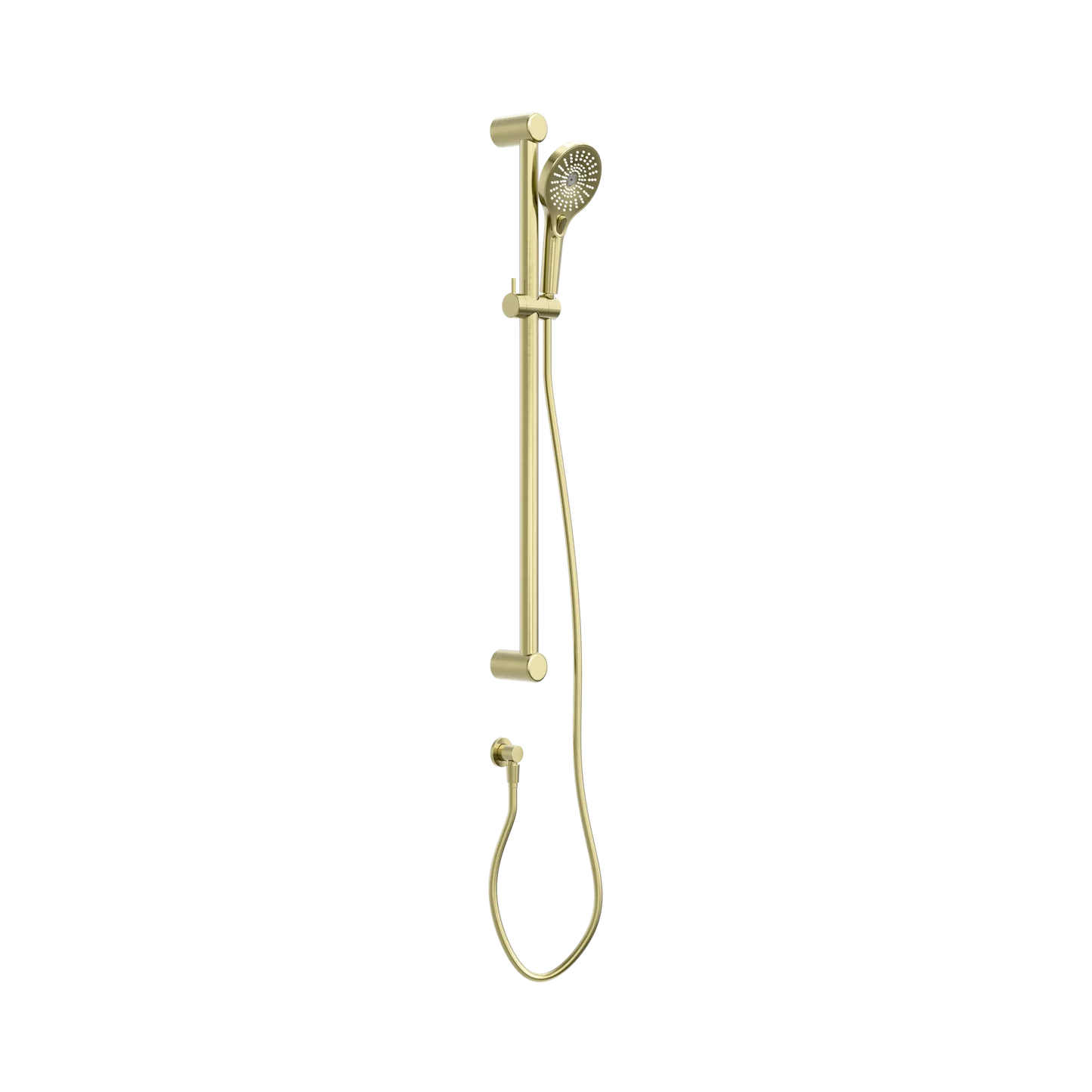 Mecca Care 32mm Grab Rail And Adjustable Shower Rail Set 900mm Brushed Gold