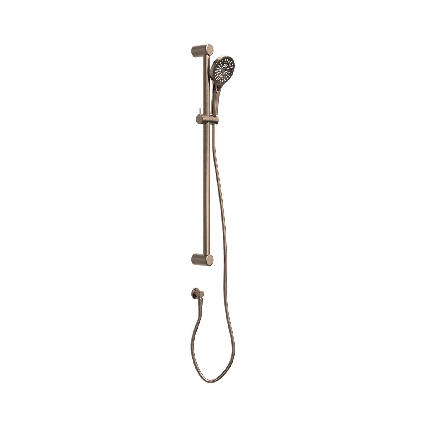 Mecca Care 32mm Grab Rail And Adjustable Shower Rail Set 900mm Brushed Bronze