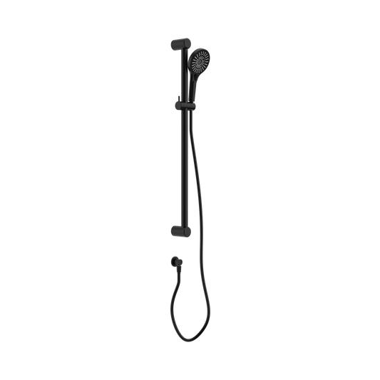 Mecca Care 32mm Grab Rail And Adjustable Shower Rail Set 900mm Matte Black