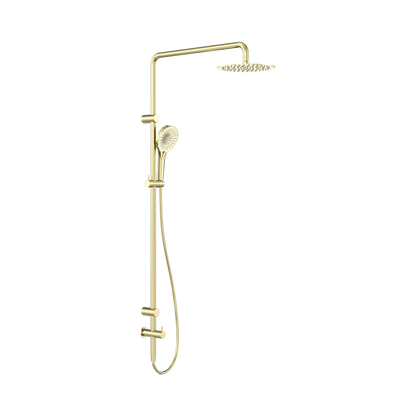 Mecca Care 25mm Grab Rail 900mm Twin Shower Set Brushed Gold
