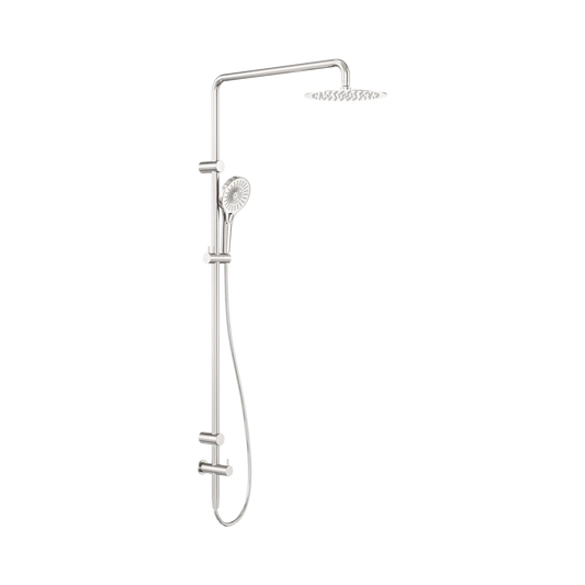 Mecca Care 25mm Grab Rail 900mm Twin Shower Set Brushed Nickel