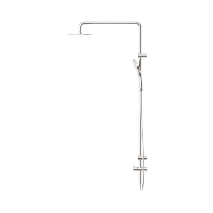 Mecca Care 25mm Grab Rail 900mm Twin Shower Set Brushed Nickel