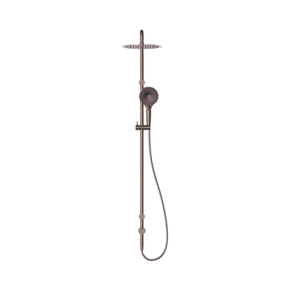 Mecca Care 25mm Grab Rail 900mm Twin Shower Set Brushed Bronze