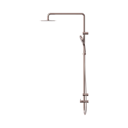 Mecca Care 25mm Grab Rail 900mm Twin Shower Set Brushed Bronze