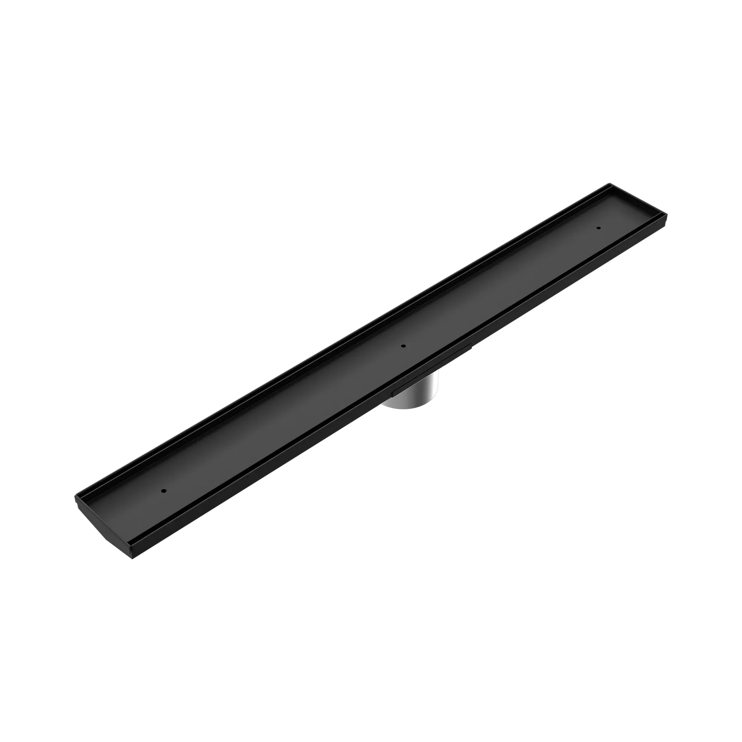 Tile Insert V Channel 900x106mm Floor Grate 90mm Outlet Matte Black
