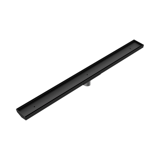 Tile Insert V Channel 900x82mm Floor Grate 50mm Outlet Matte Black